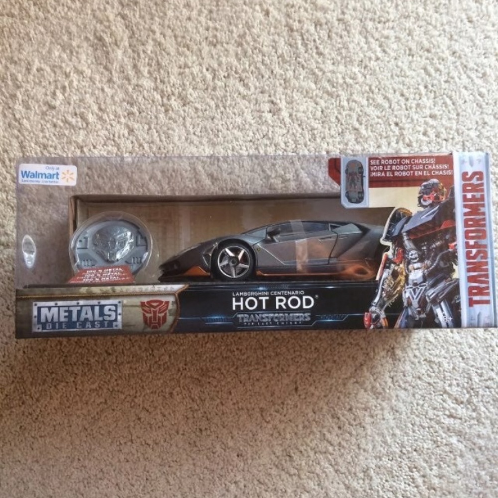 Transformers Hot Rod Metal Car
